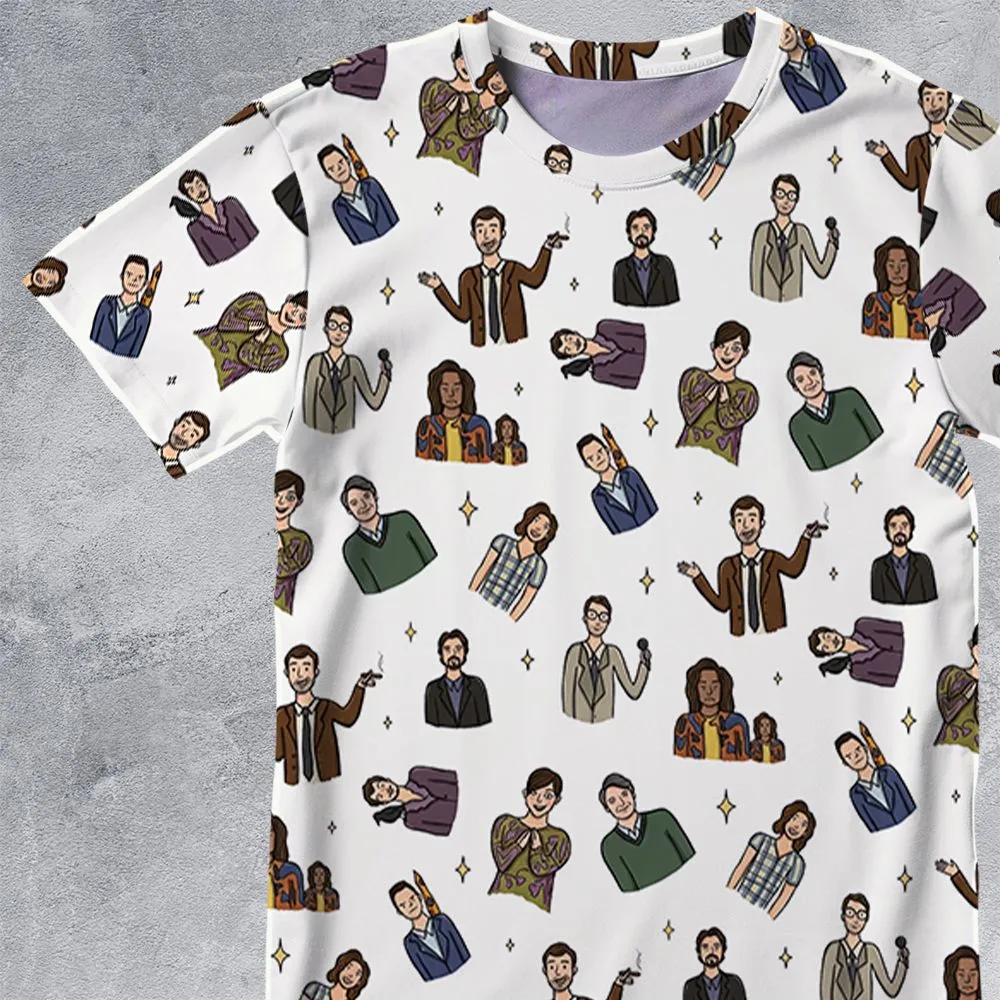 All-Over Print Unisex T-Shirt - 15BG7WSG -  - 2