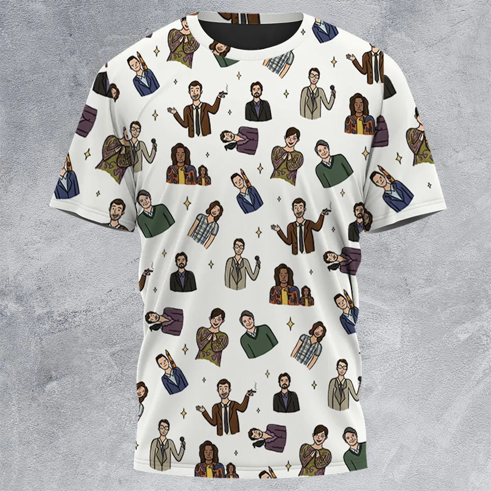 All-Over Print Unisex T-Shirt - 15BG7WSG -  - 3