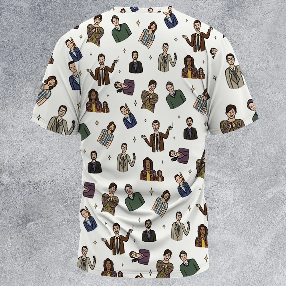 All-Over Print Unisex T-Shirt - 15BG7WSG -  - 4