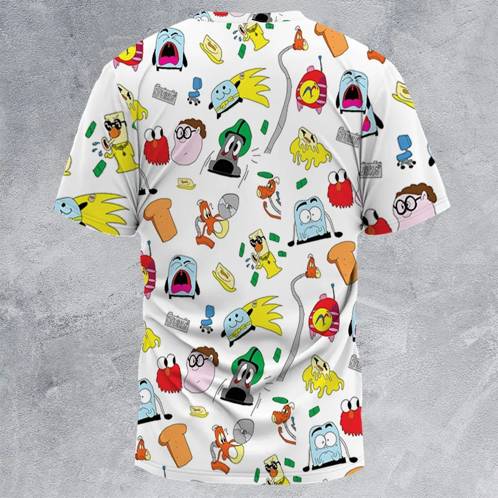 All-Over Print Unisex T-Shirt - SR4C13JW -  - 4