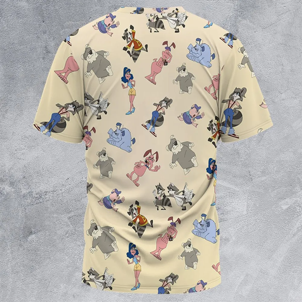 All-Over Print Unisex T-Shirt - 5ZGD9G1C -  - 4