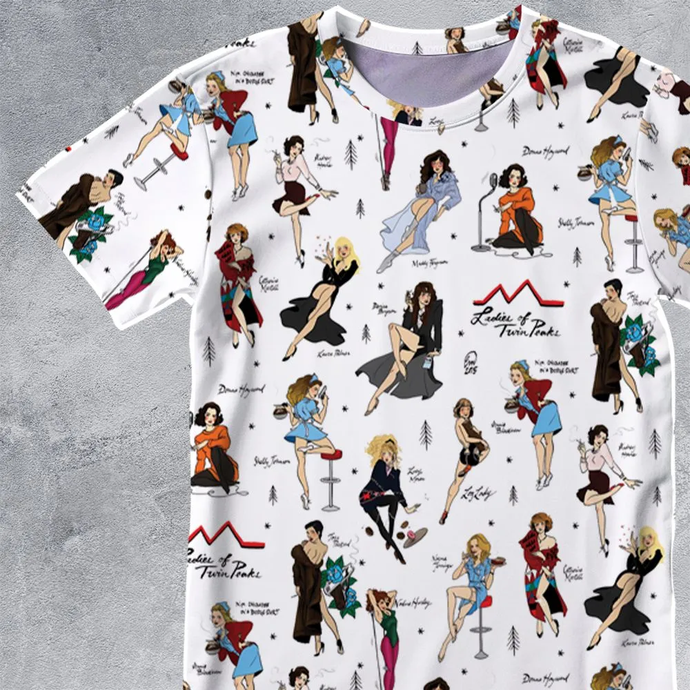 All-Over Print Unisex T-Shirt - L5F2X36X -  - 2