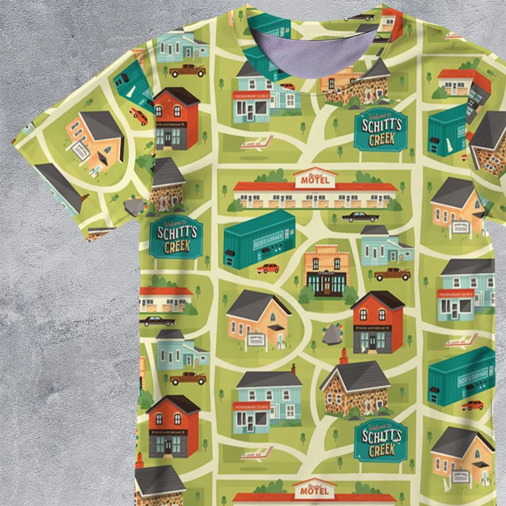 All-Over Print Unisex T-Shirt - 5B19G1SW -  - 2