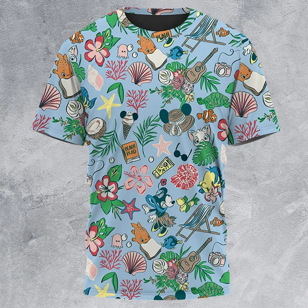All-Over Print Unisex T-Shirt - L68DQ6QE -  - 3