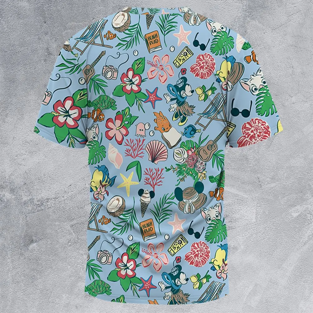 All-Over Print Unisex T-Shirt - L68DQ6QE -  - 4