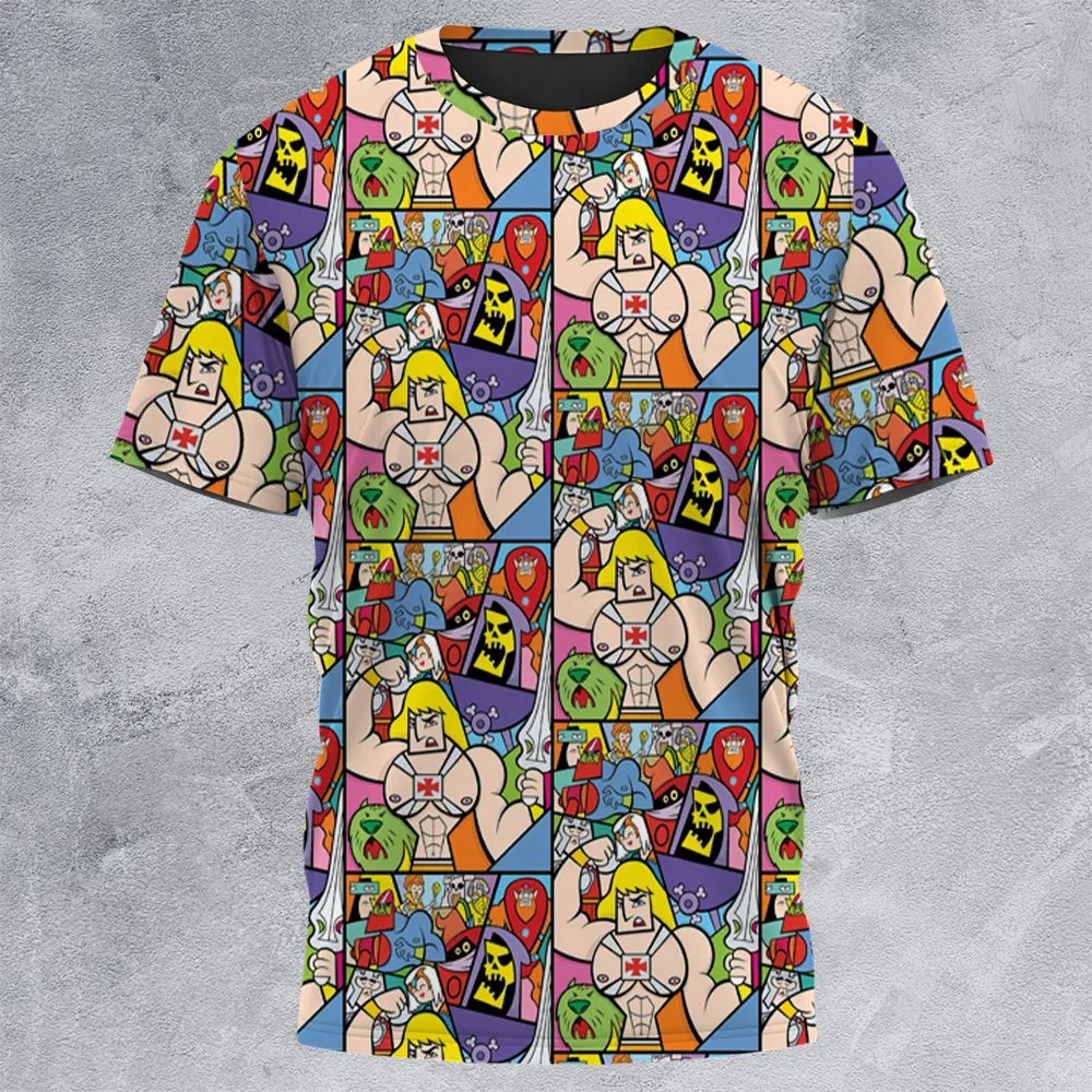 All-Over Print Unisex T-Shirt - ZABHM7KB -  - 3