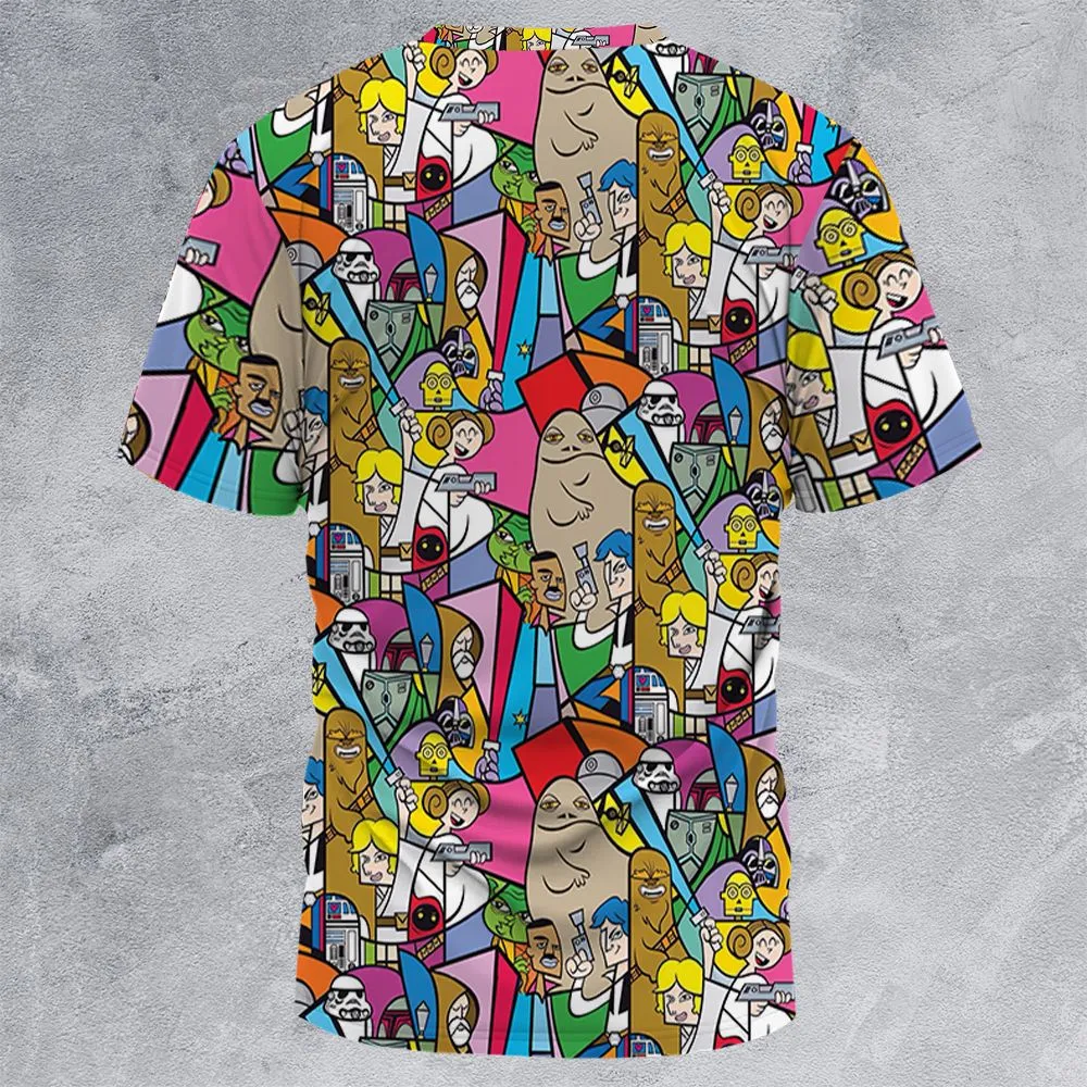 All-Over Print Unisex T-Shirt - JGZ8R2LH -  - 4