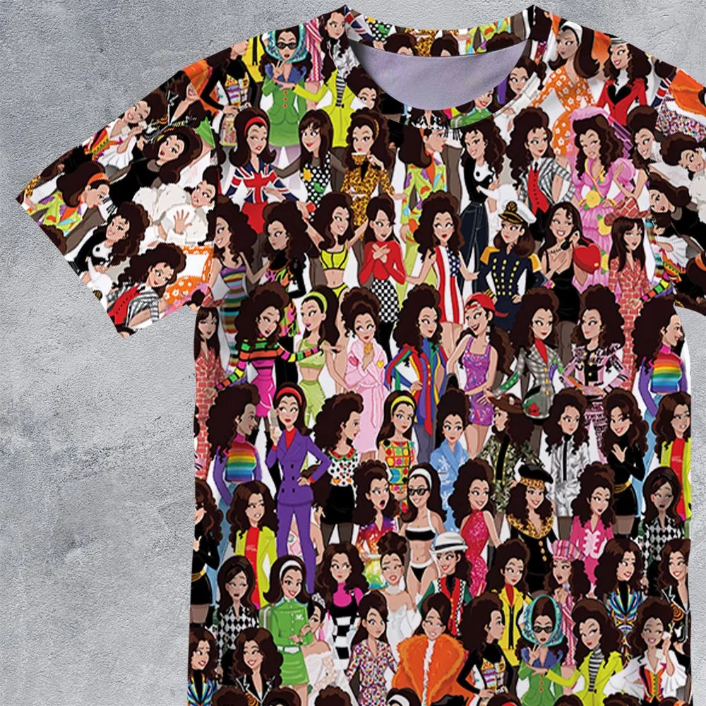 All-Over Print Unisex T-Shirt - DUD1Y288 -  - 2