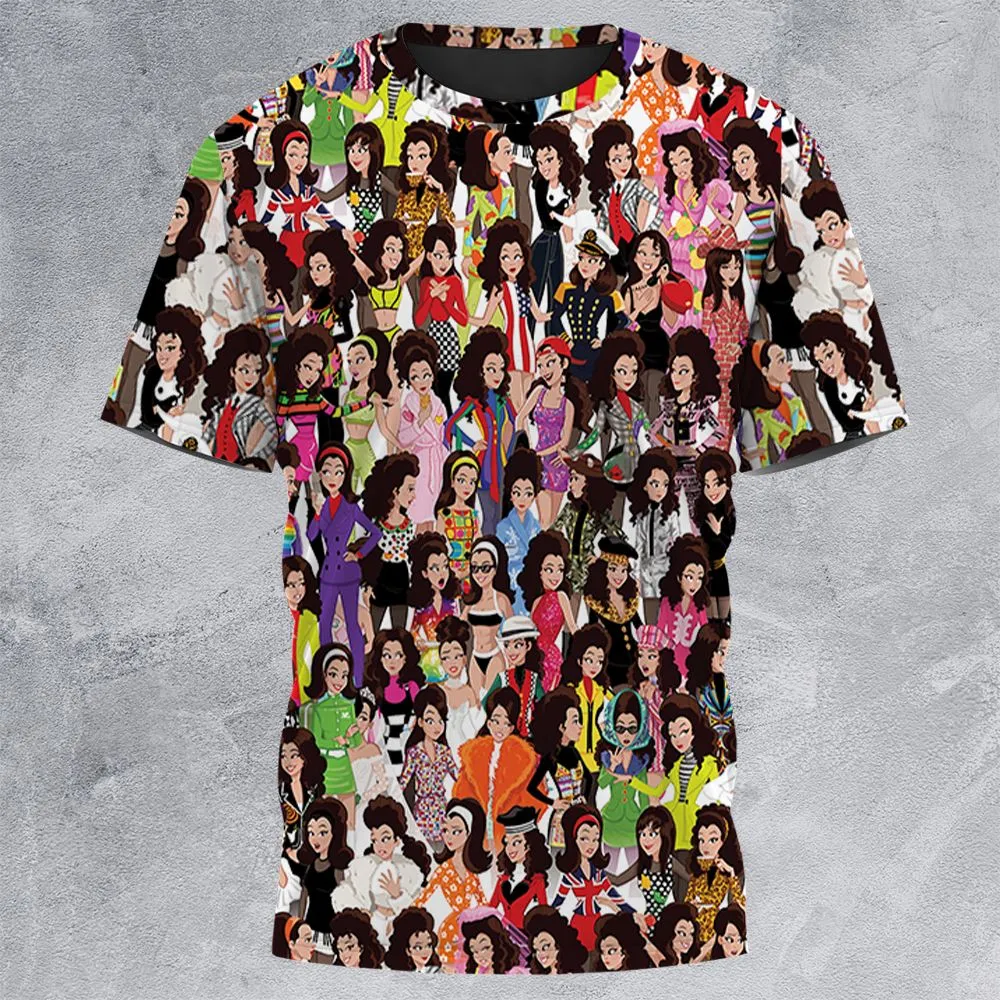 All-Over Print Unisex T-Shirt - DUD1Y288 -  - 3