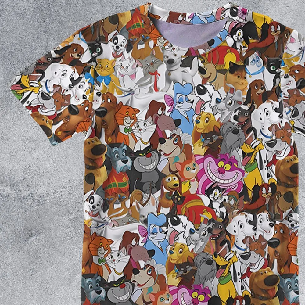 All-Over Print Unisex T-Shirt - 3NCTW9U4 -  - 2