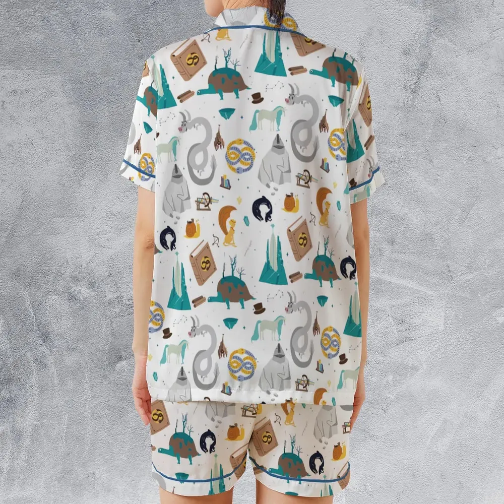 Atreyu Adventures The NeverEnding Story Satin Short-Sleeve Pajamas Set - 2