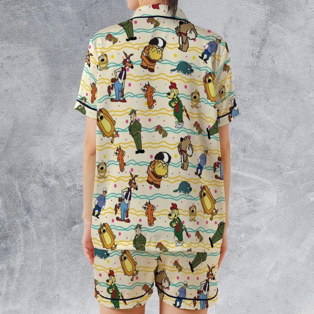 The Kwicky Koala Show Satin Short-Sleeve Pajamas Set - 2