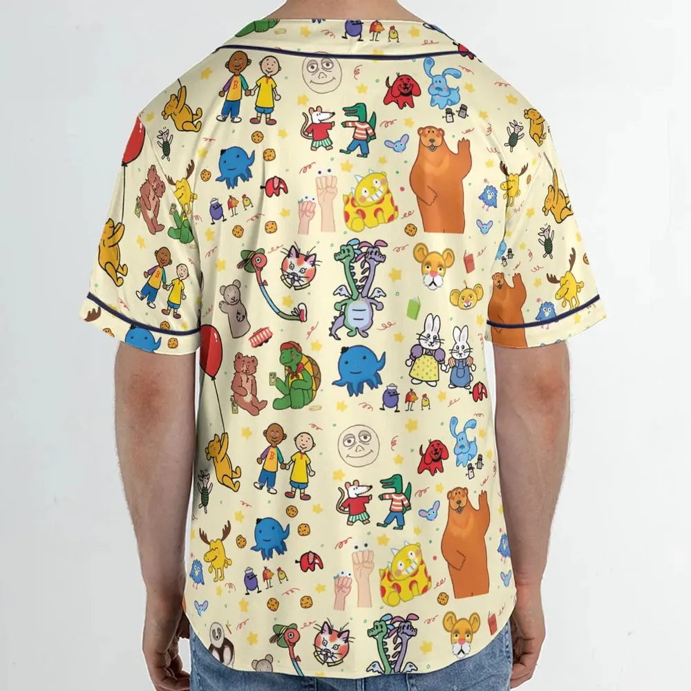 Nostalgia Train Unisex Baseball Jersey - 2