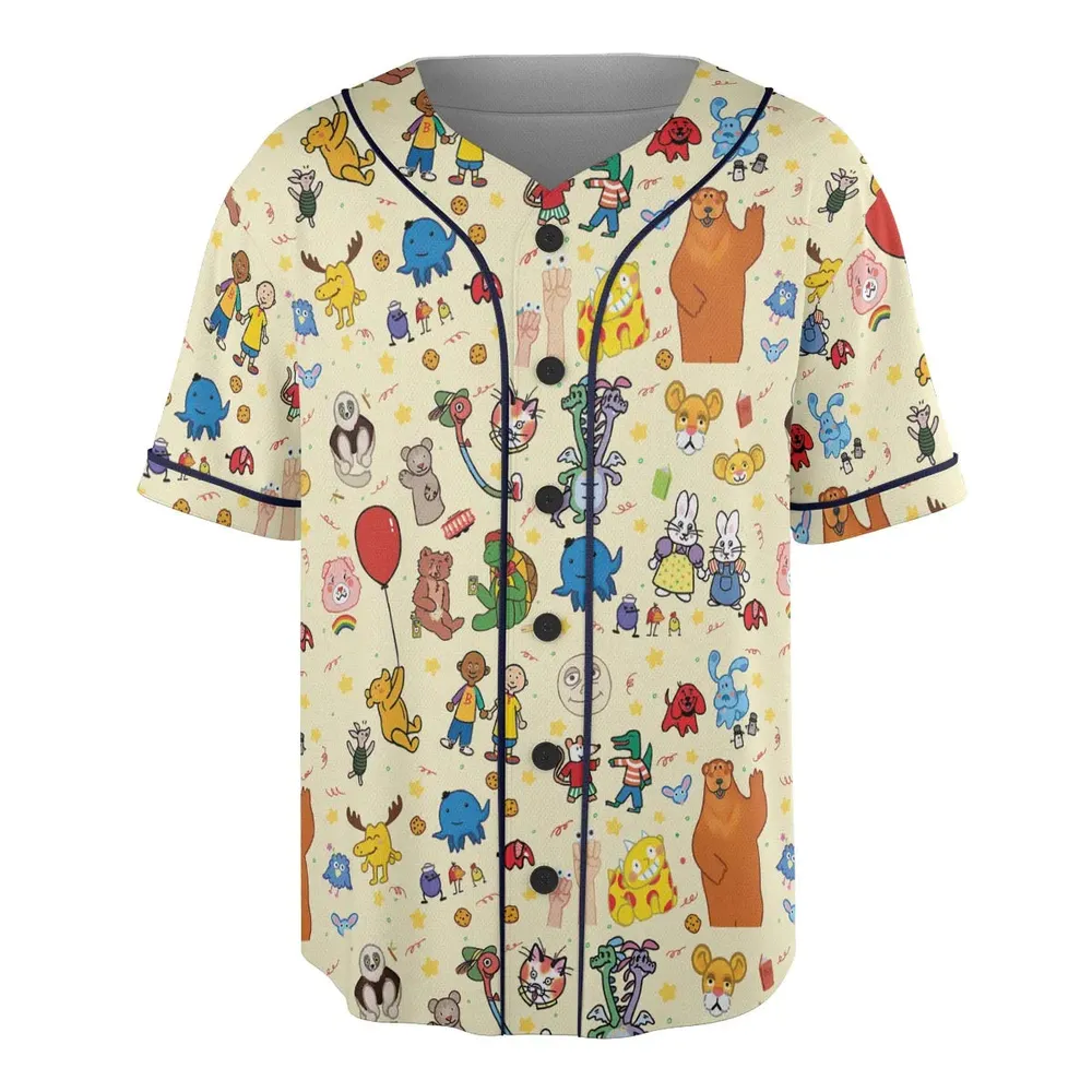 Nostalgia Train Unisex Baseball Jersey - 3