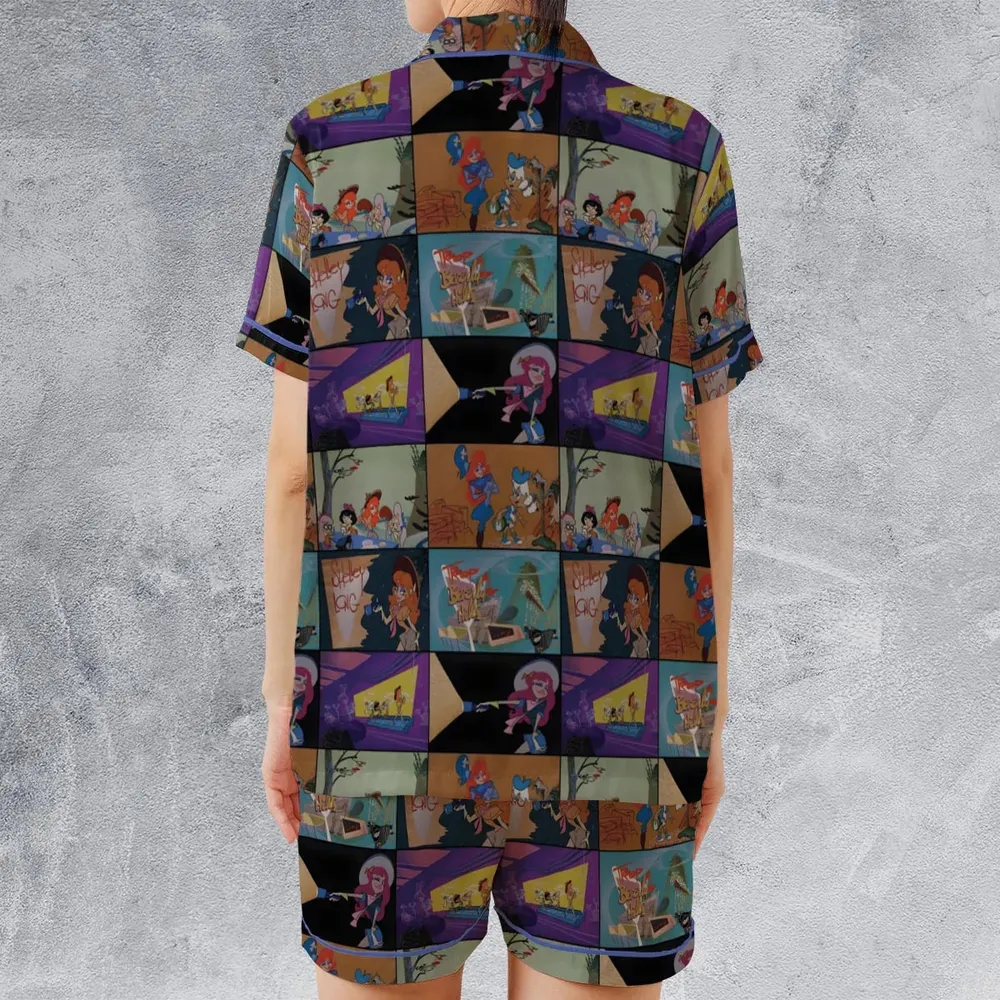 Troop Beverly Hills Satin Short-Sleeve Pajamas Set - 2