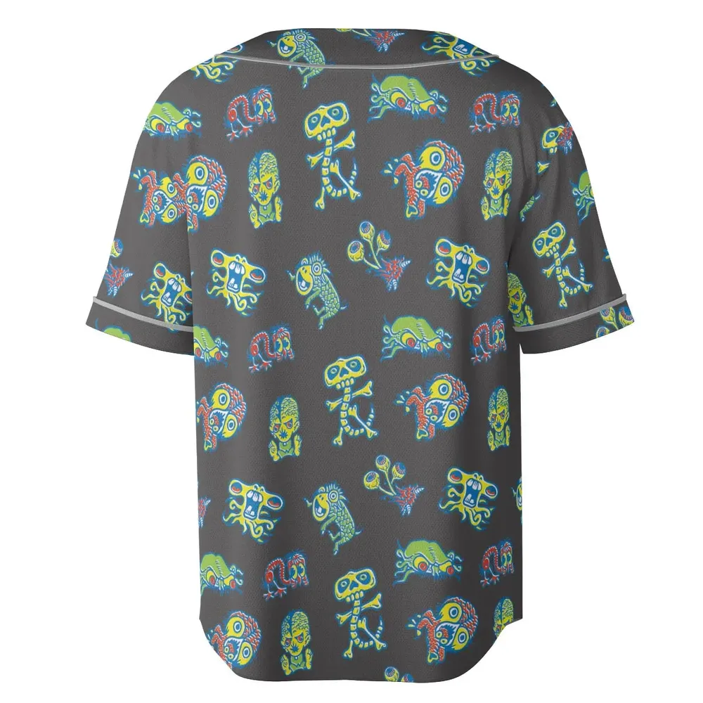 How To Use Monster Tatoos Unisex Baseball Jersey - 4