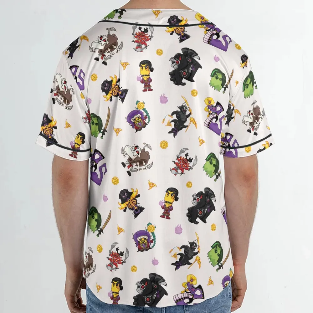 Ninjago Villains Unisex Baseball Jersey - 2