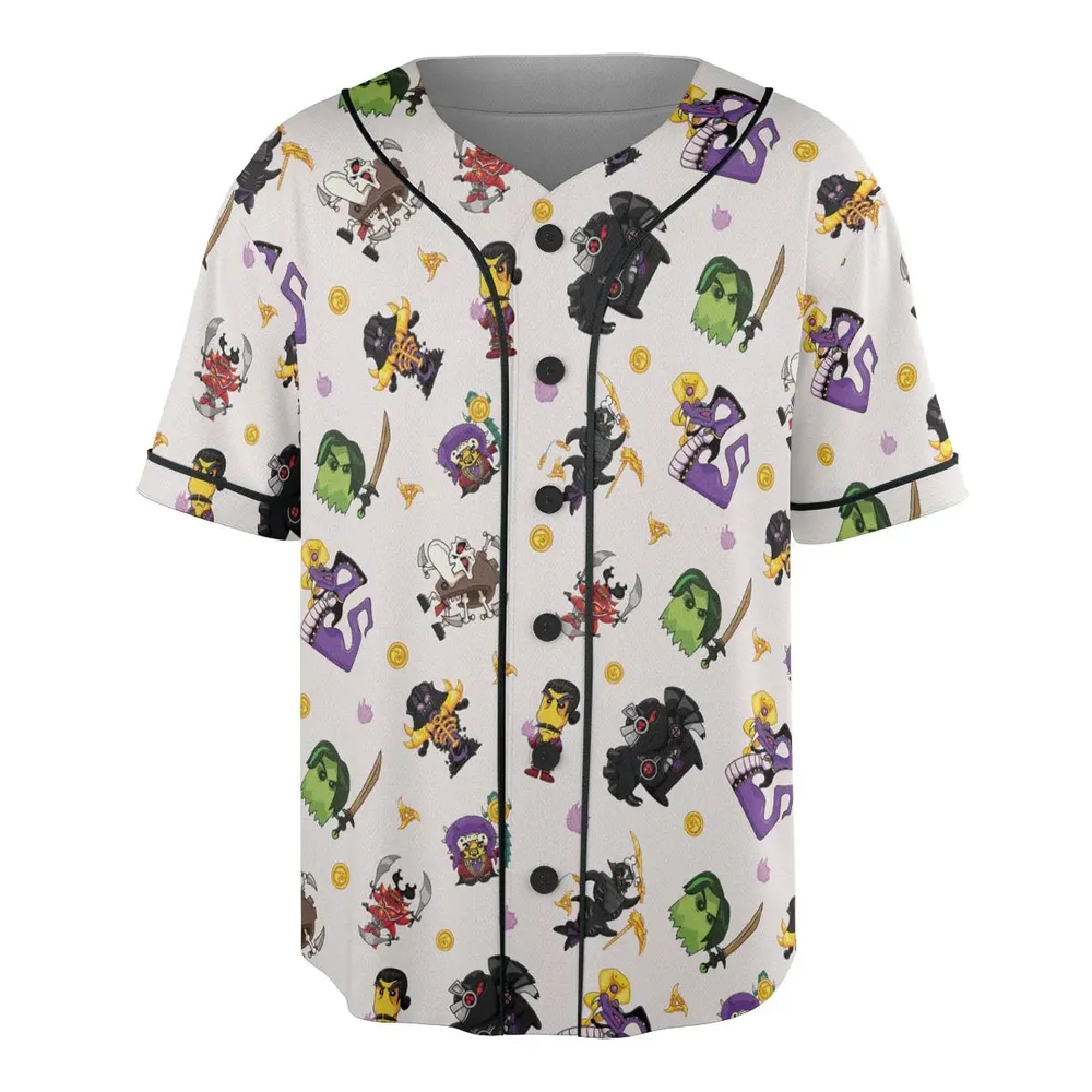 Ninjago Villains Unisex Baseball Jersey - 3