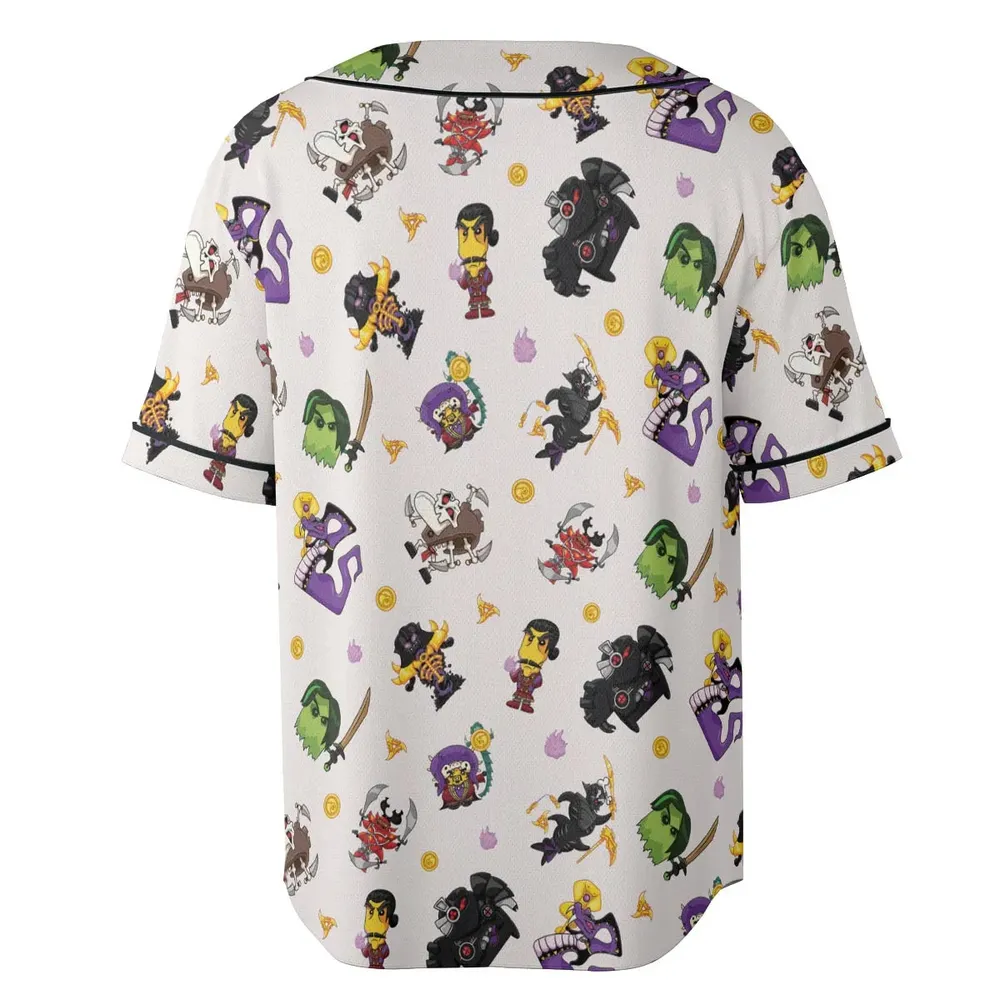 Ninjago Villains Unisex Baseball Jersey - 4