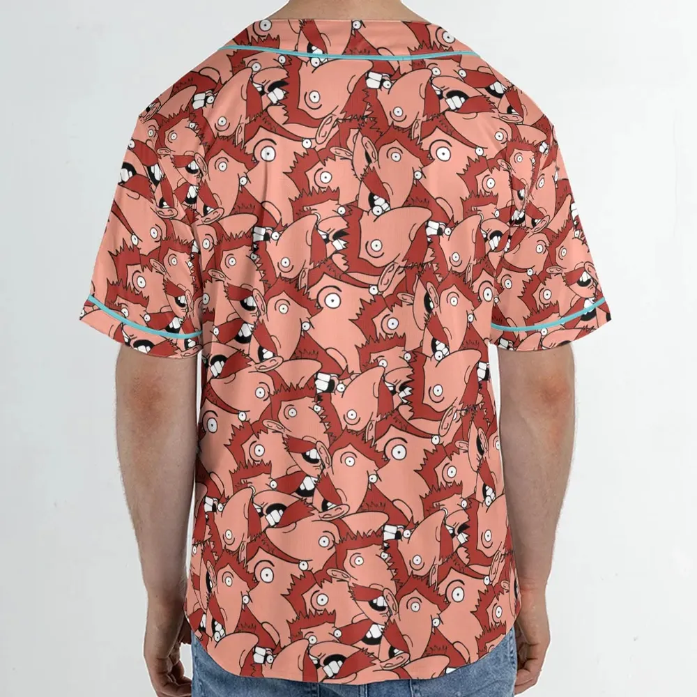 Smashing Threads Nigel Thornberry Unisex Baseball Jersey - 2