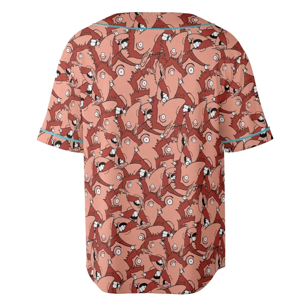 Smashing Threads Nigel Thornberry Unisex Baseball Jersey - 4