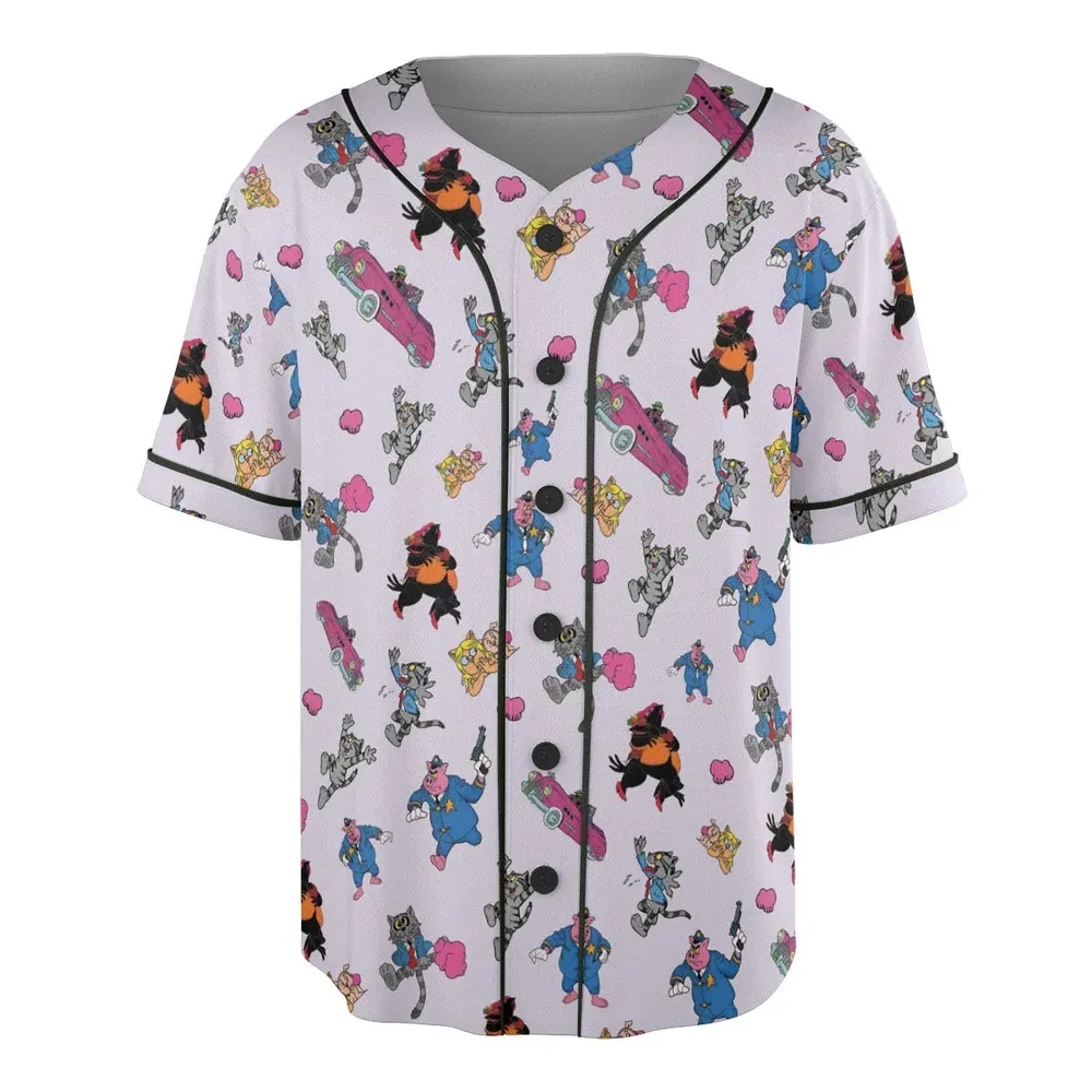 Fritz The Cat Characters Unisex Baseball Jersey - 3