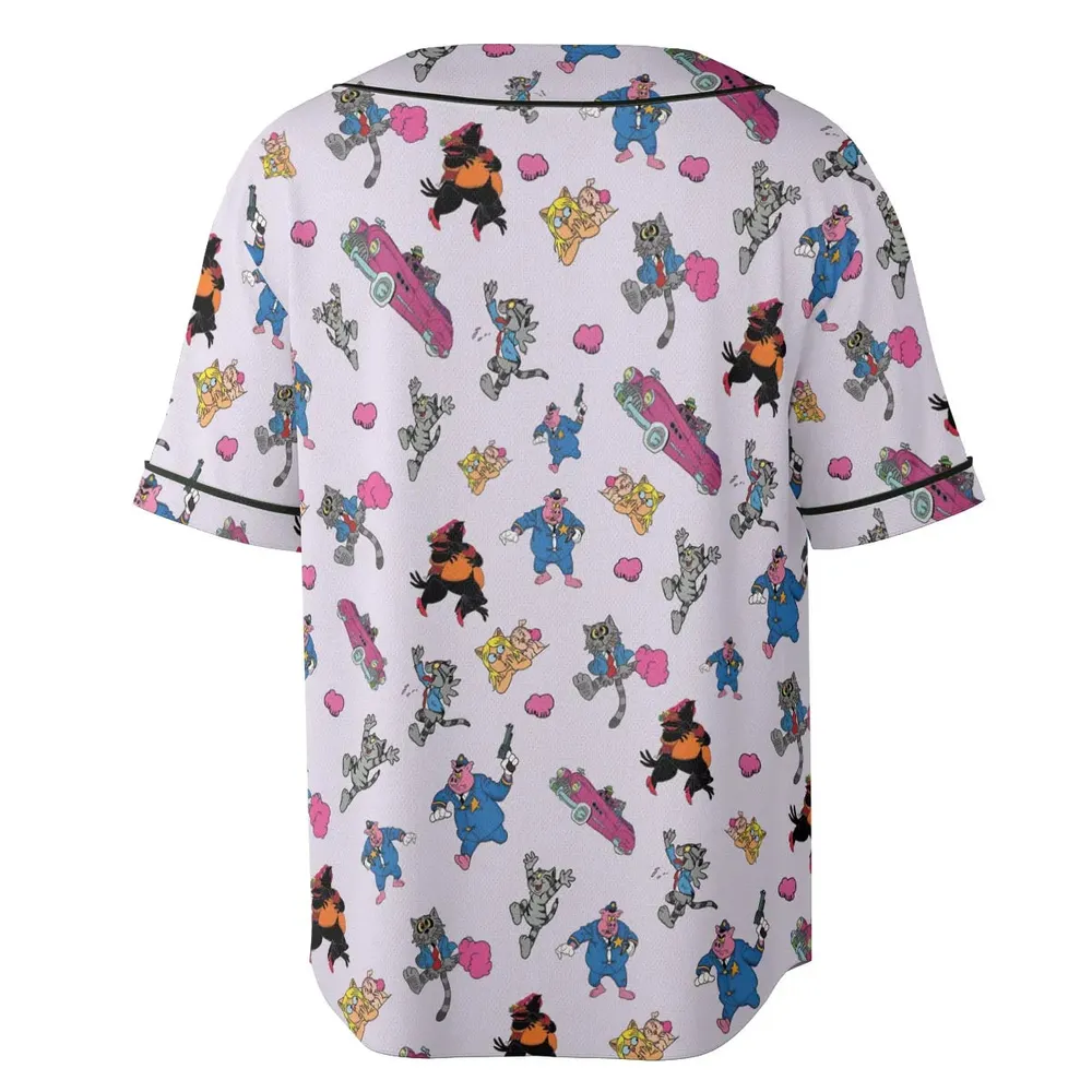 Fritz The Cat Characters Unisex Baseball Jersey - 4