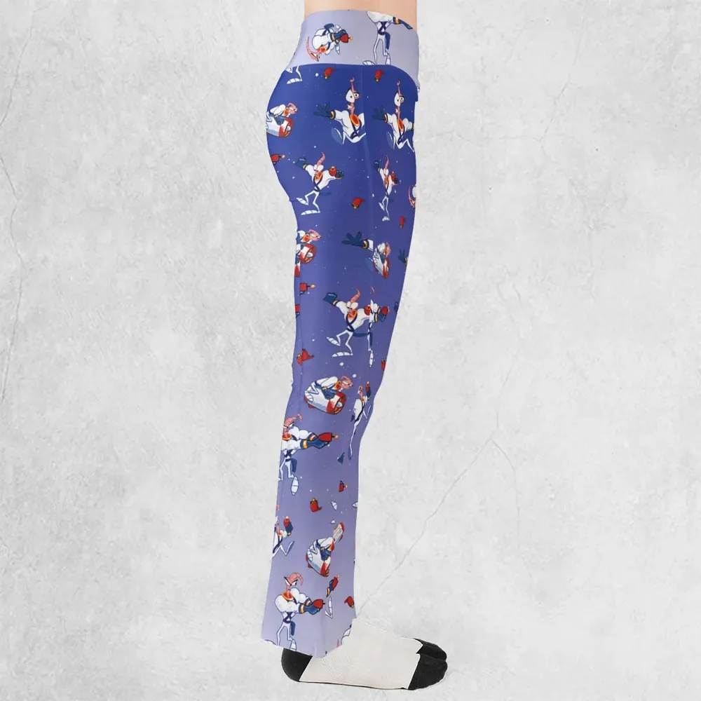 Ungroovy Earthworm Jim Flare Leggings - 2