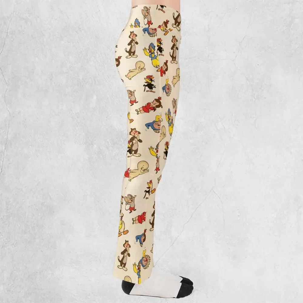 Harvey TV Stars Cartoon Characters Flare Leggings - 2