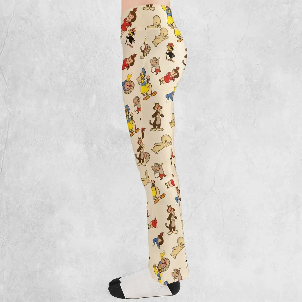 Harvey TV Stars Cartoon Characters Flare Leggings - 3