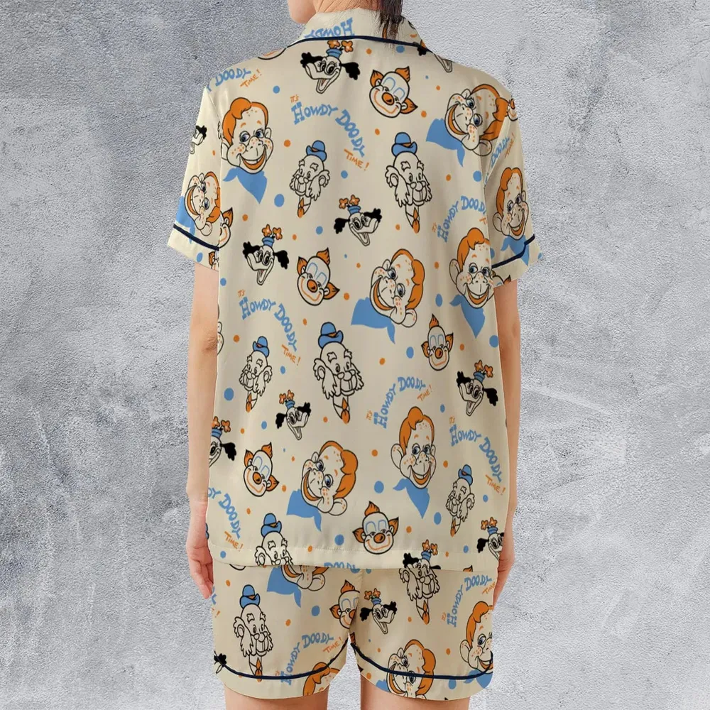 The Howdy Doody TIme Satin Short-Sleeve Pajamas Set - 2