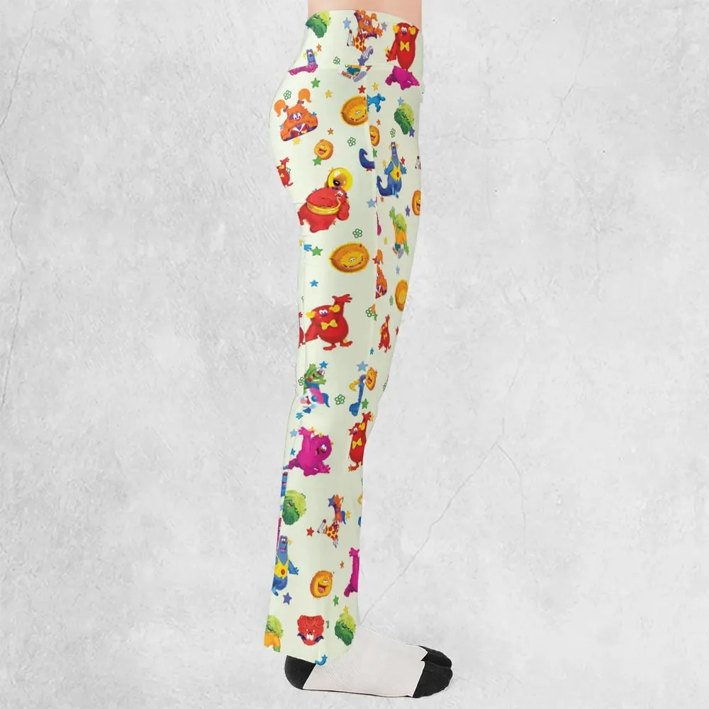 Furry Friends Flare Leggings - 2