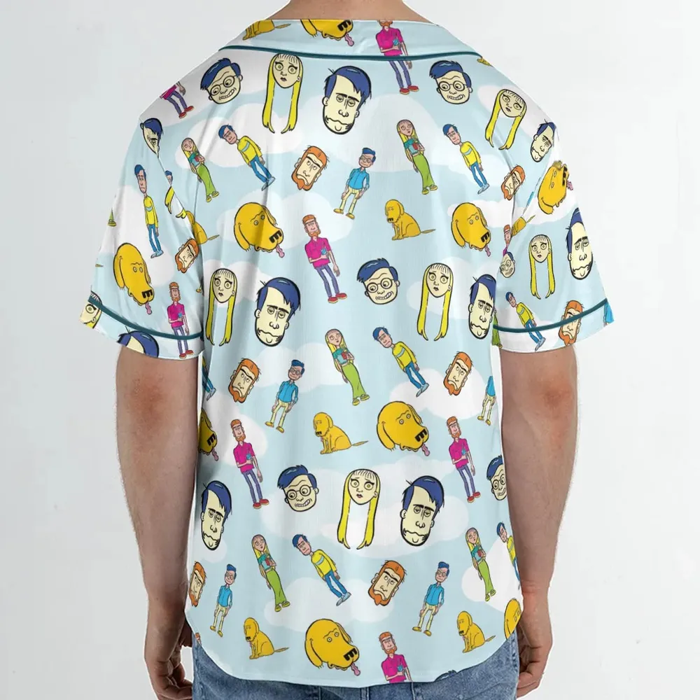 Mission Hill Characters Unisex Baseball Jersey - 2