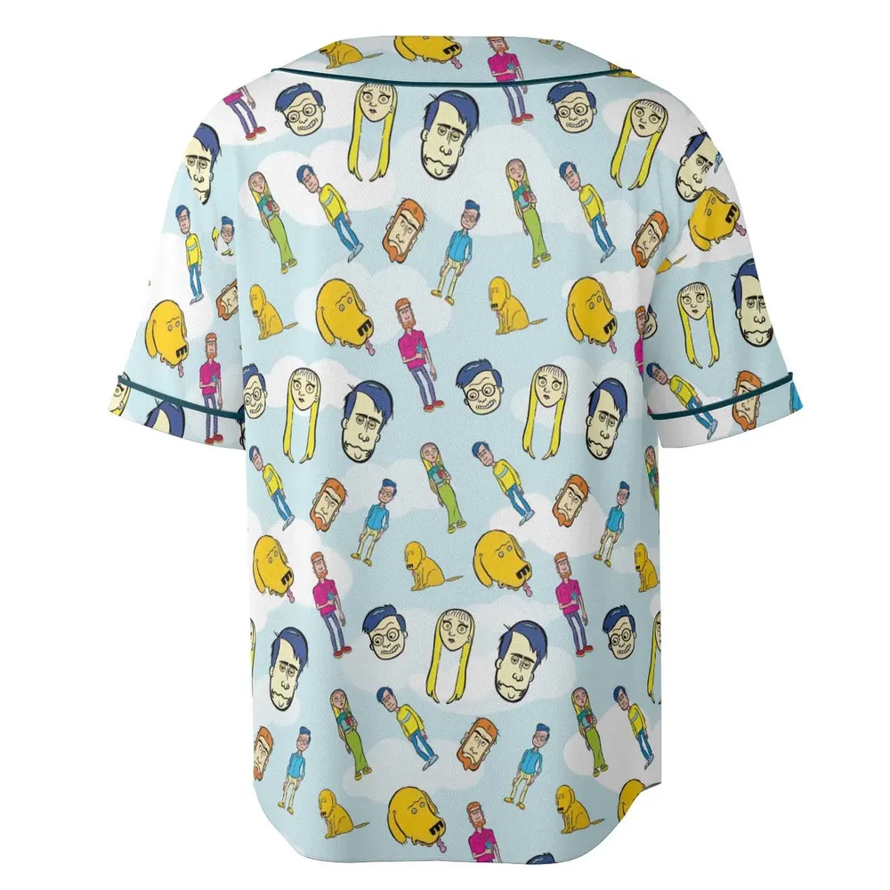 Mission Hill Characters Unisex Baseball Jersey - 4