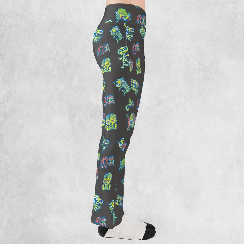 How To Use Monster Tatoos Flare Leggings - 2