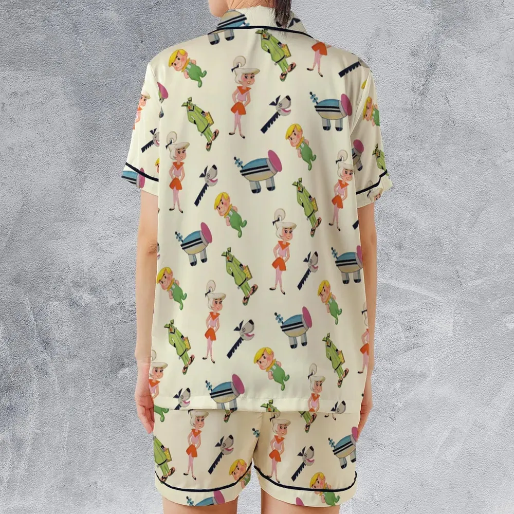 Toon Time The Jetsons Satin Short-Sleeve Pajamas Set - 2