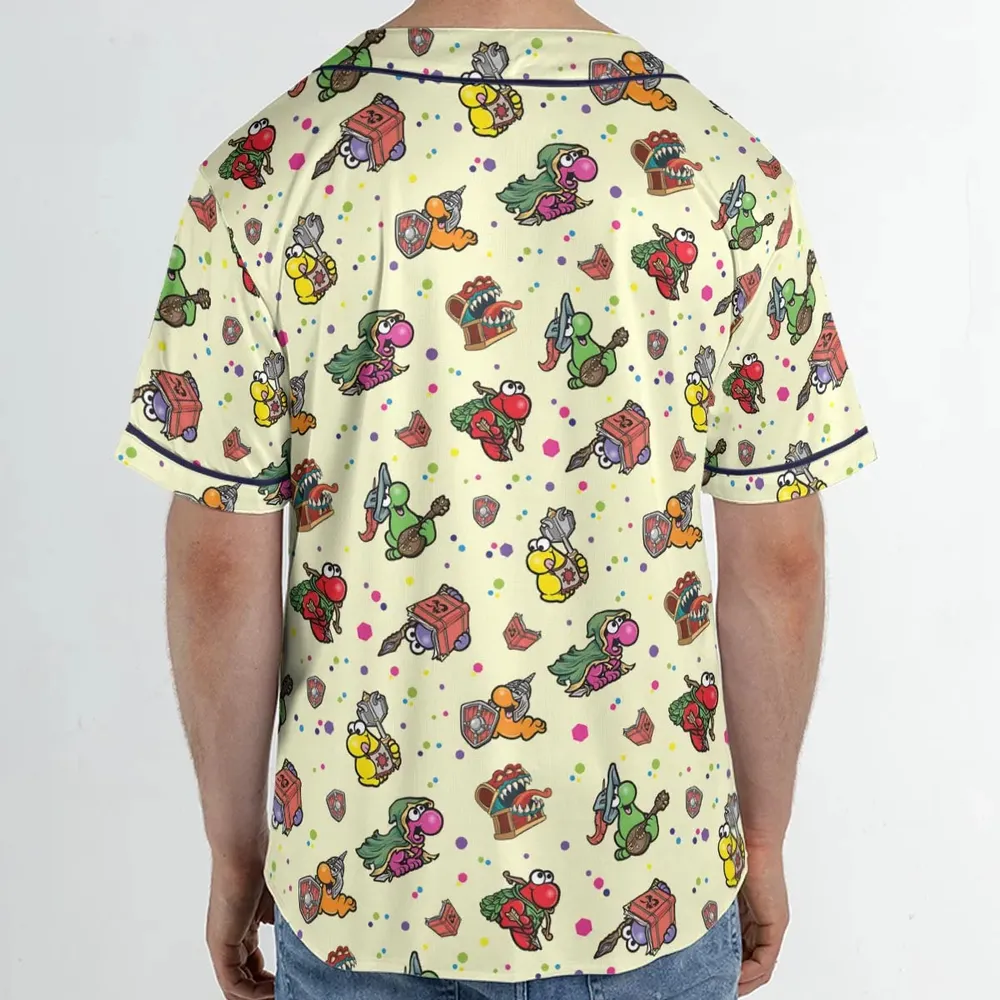 Nerd Candy DnD Unisex Baseball Jersey - 2