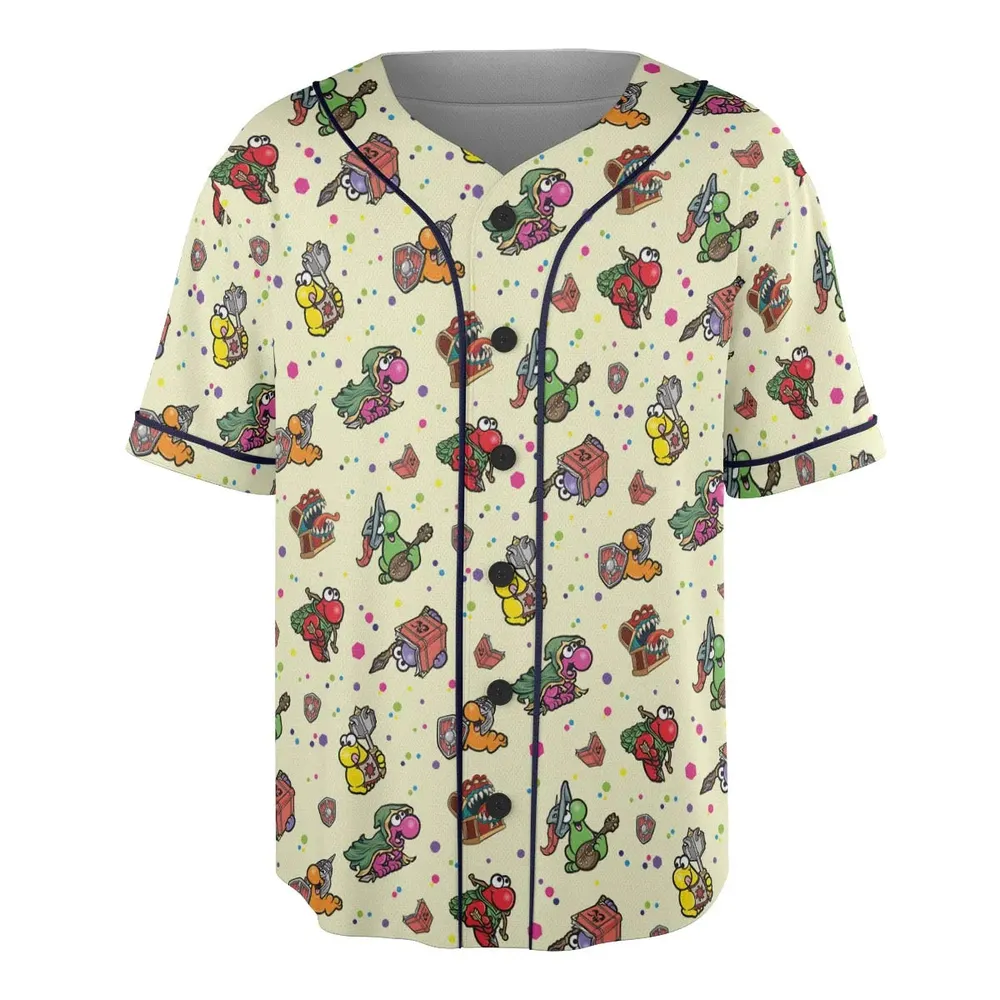 Nerd Candy DnD Unisex Baseball Jersey - 3