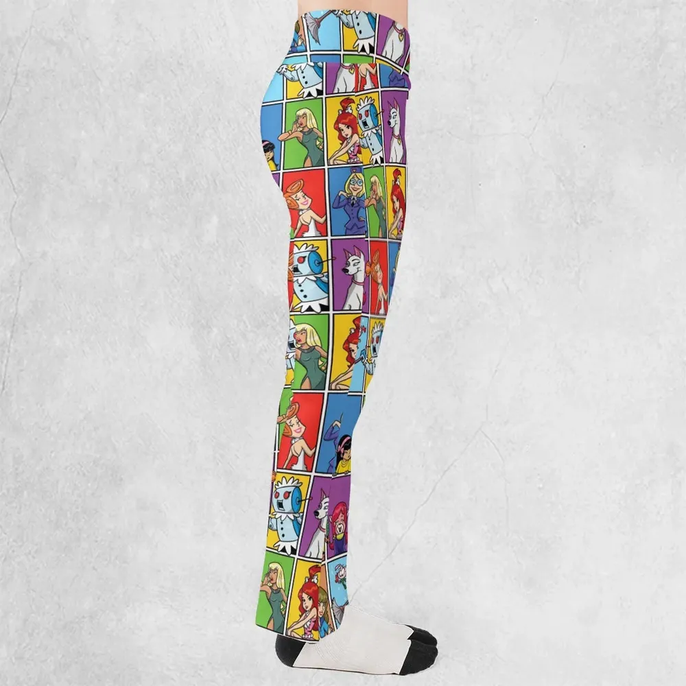 The women of Hanna Barbera Flare Leggings - 2