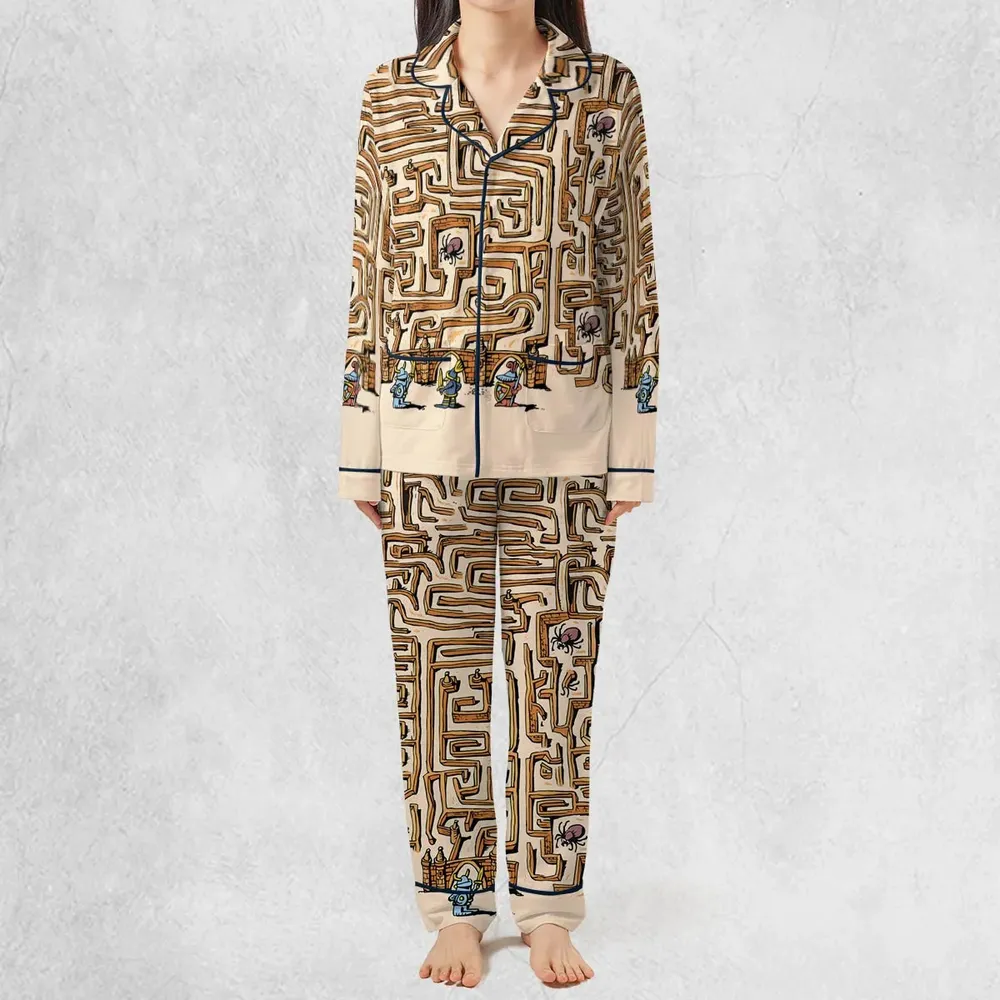 Fantasy Drip Labyrinth Pajamas Set - 2