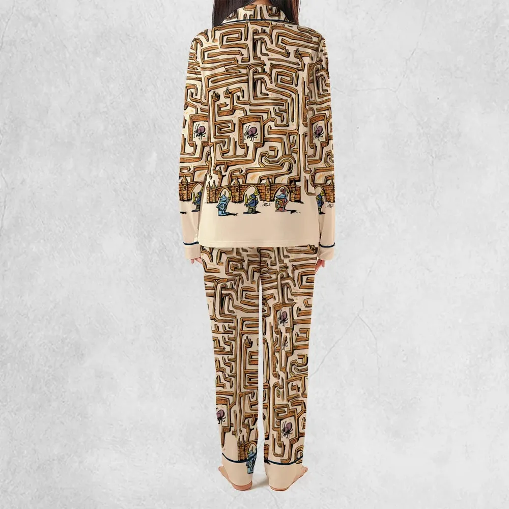 Fantasy Drip Labyrinth Pajamas Set - 3