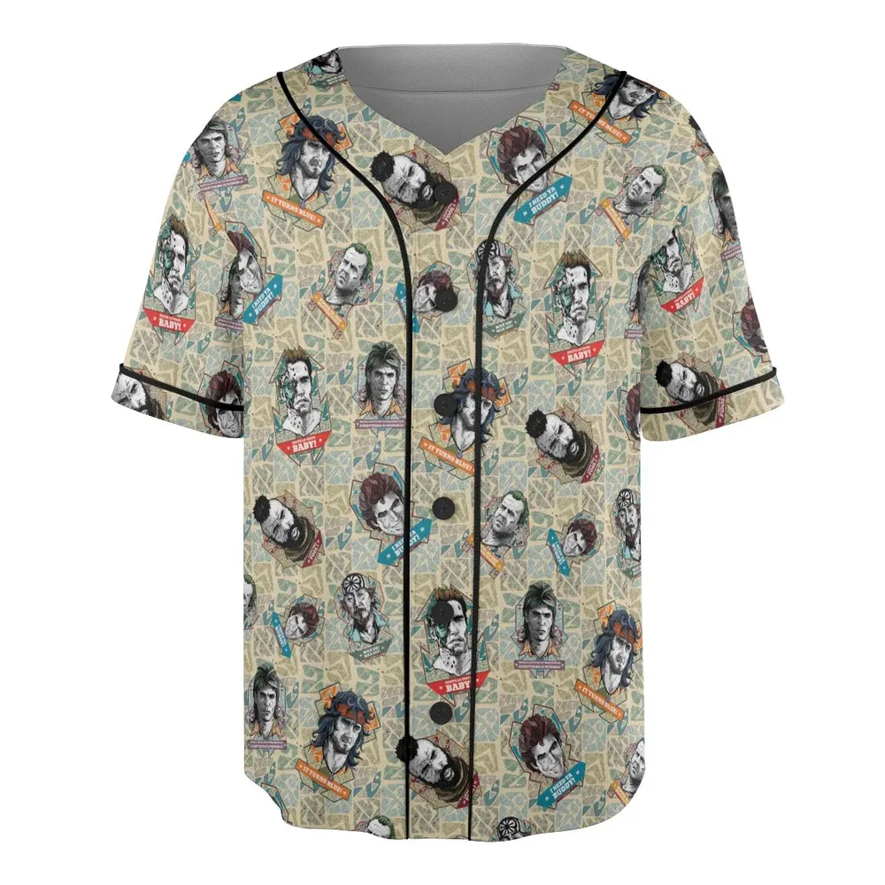 Battle Ready Fighters Unisex Baseball Jersey - 3