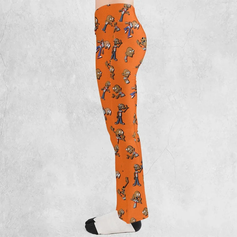 Gandhi On Repeat Clone High Flare Leggings - 3