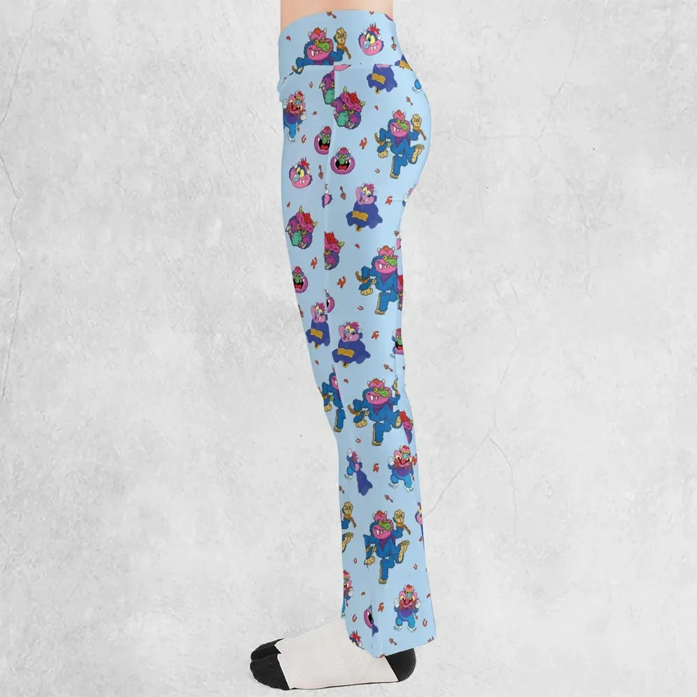 Blue Monster My Pet Monster Flare Leggings - 3