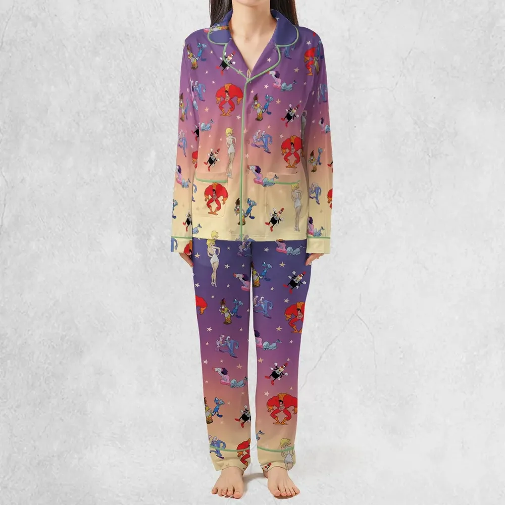 Cool World Cartoon Characters Pajamas Set - 2