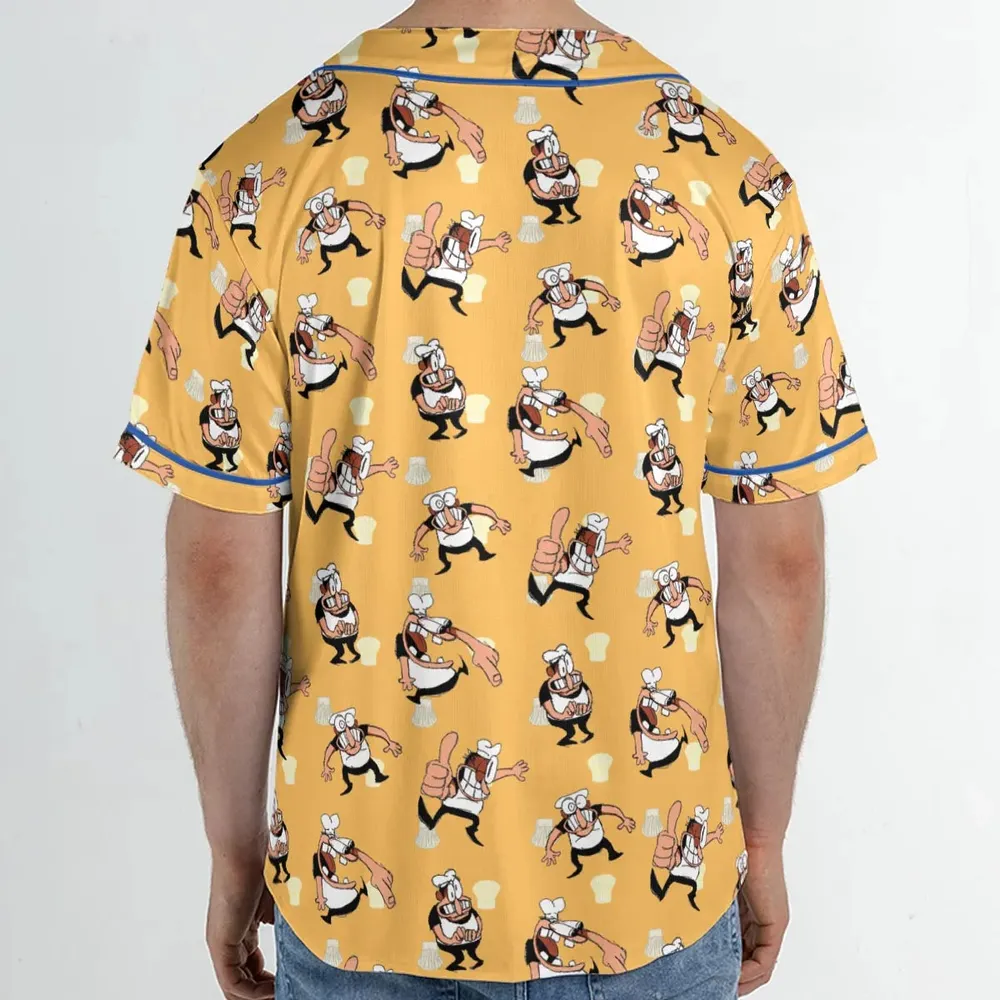 Peppino Sprites Pizza Tower Unisex Baseball Jersey - 2
