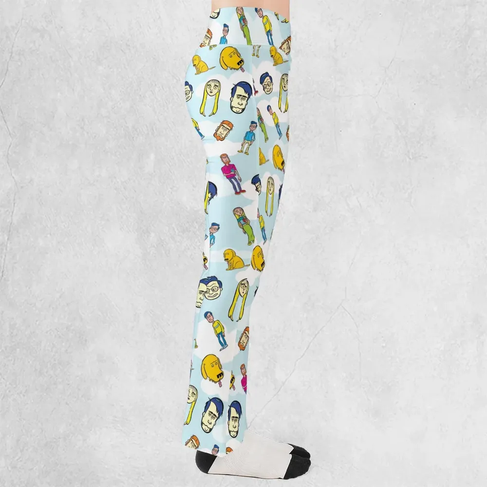 Mission Hill Characters Flare Leggings - 2