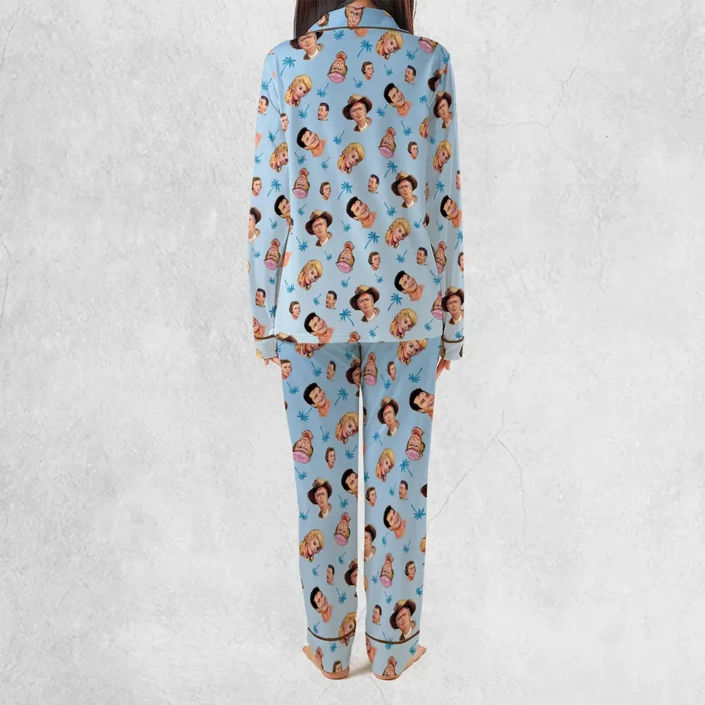 Summer Vibe The Beverly Hillbillies Characters Pajamas Set - 3