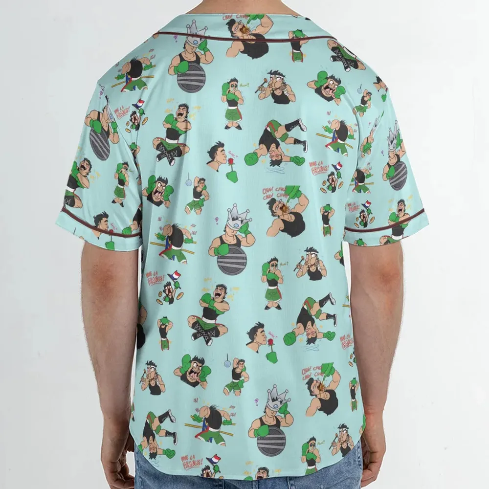 Mac baby Punch-Out Unisex Baseball Jersey - 2