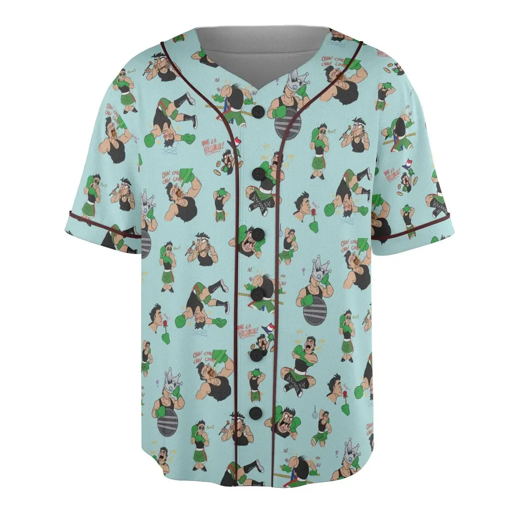 Mac baby Punch-Out Unisex Baseball Jersey - 3